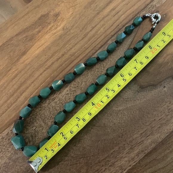 Adventurine & Onyx necklace - Picture 4 of 4